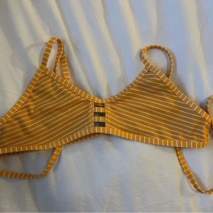 Yellow striped Jolyn bikini☀️☀️